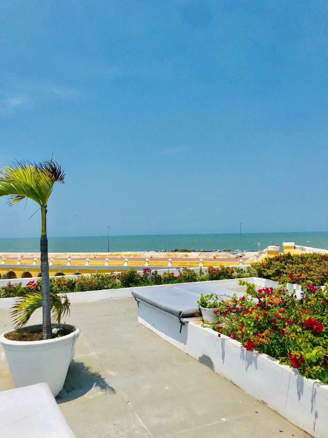 Penthouse Caribbean View And Private Pool, Cartagena Appartement Buitenkant foto